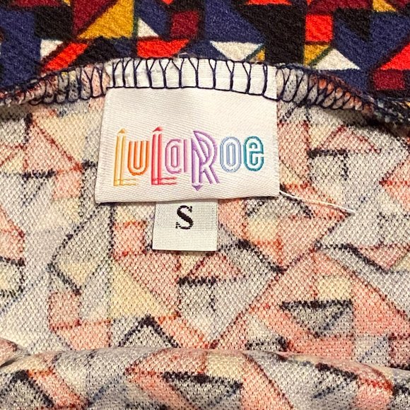 EUC LuLaRoe Geometric Cassie Skirt S - Picture 6 of 6